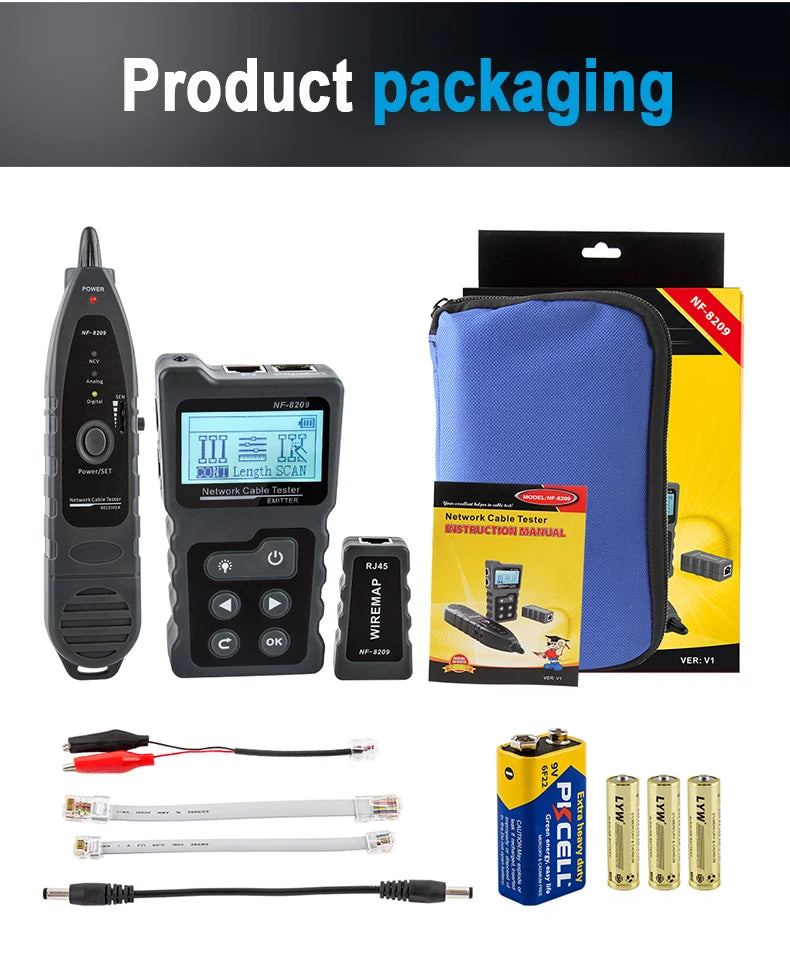 NF-8209 Network Cable Tracker