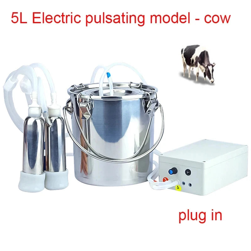 Gentle, Automatic Milking Machine for Cows, Goats & Sheep