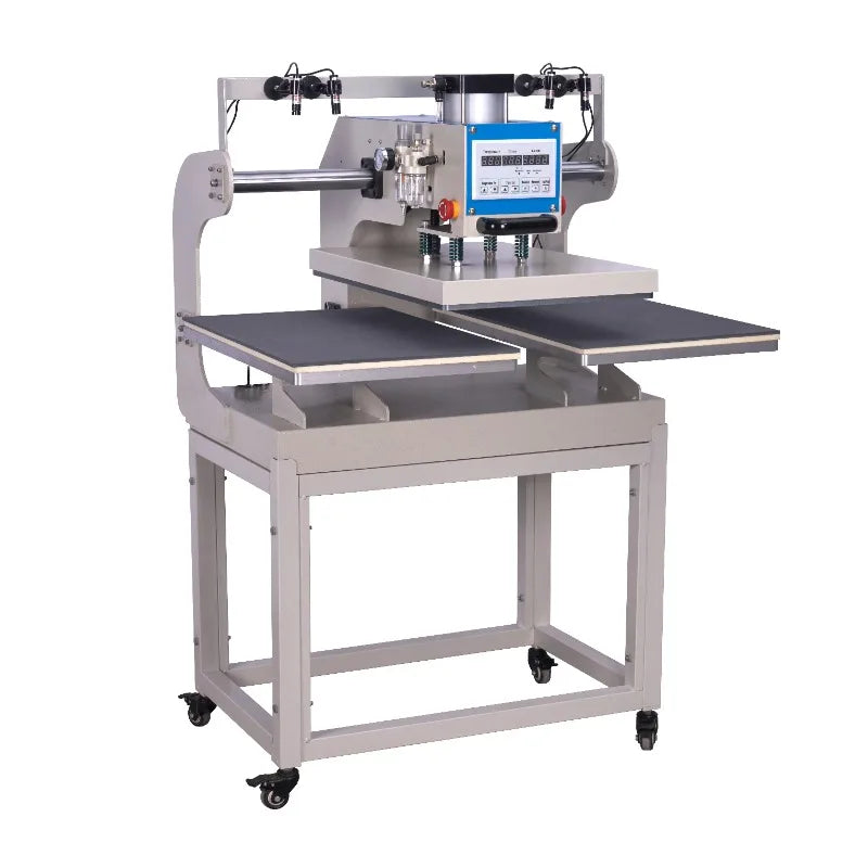 Pneumatic Dual-Platen 16x24 Heat Press Machine with Infrared Accuracy and Auto Mode