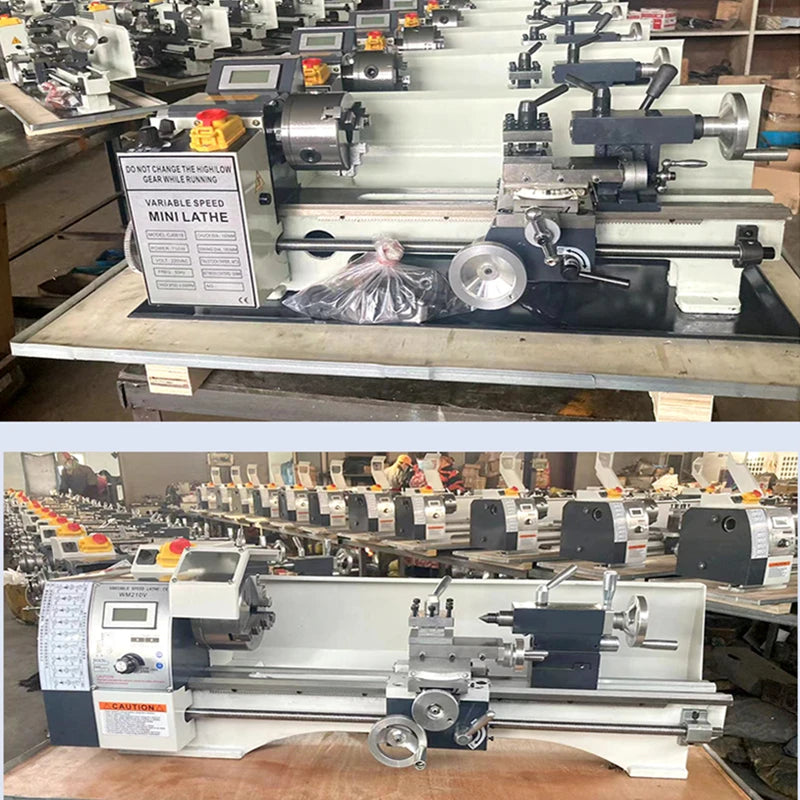 700W to 1100W Semi-Automatic Threading & Turning CNC Metal Lathe Machine