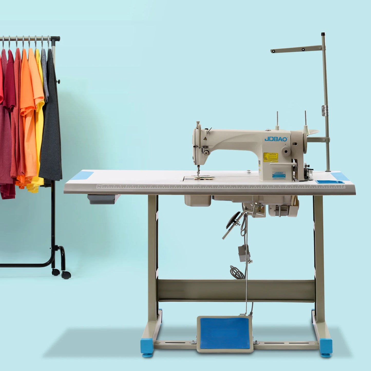 550W Industrial Upholstery Sewing Machine with Motor