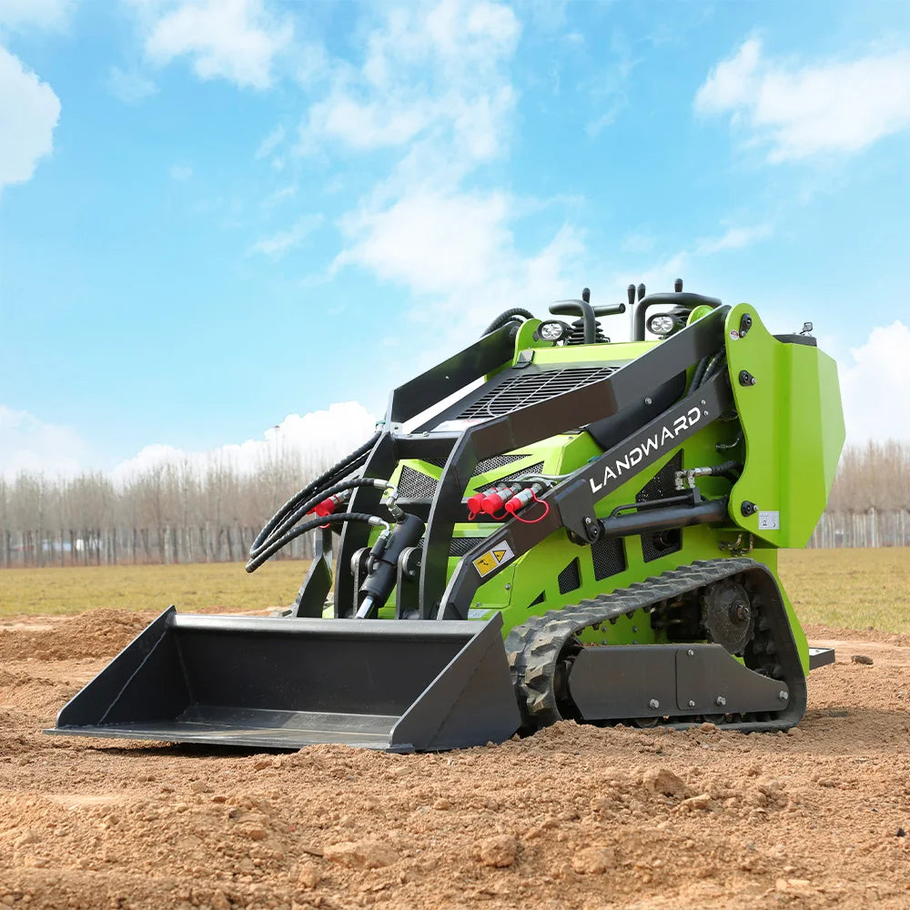 EURO 5 EPA Mini Skid Steer Loader China Manufacturer Small Mini Skid Steer Loader 500kg 800kg Mini Wheel Loader Customized Sale