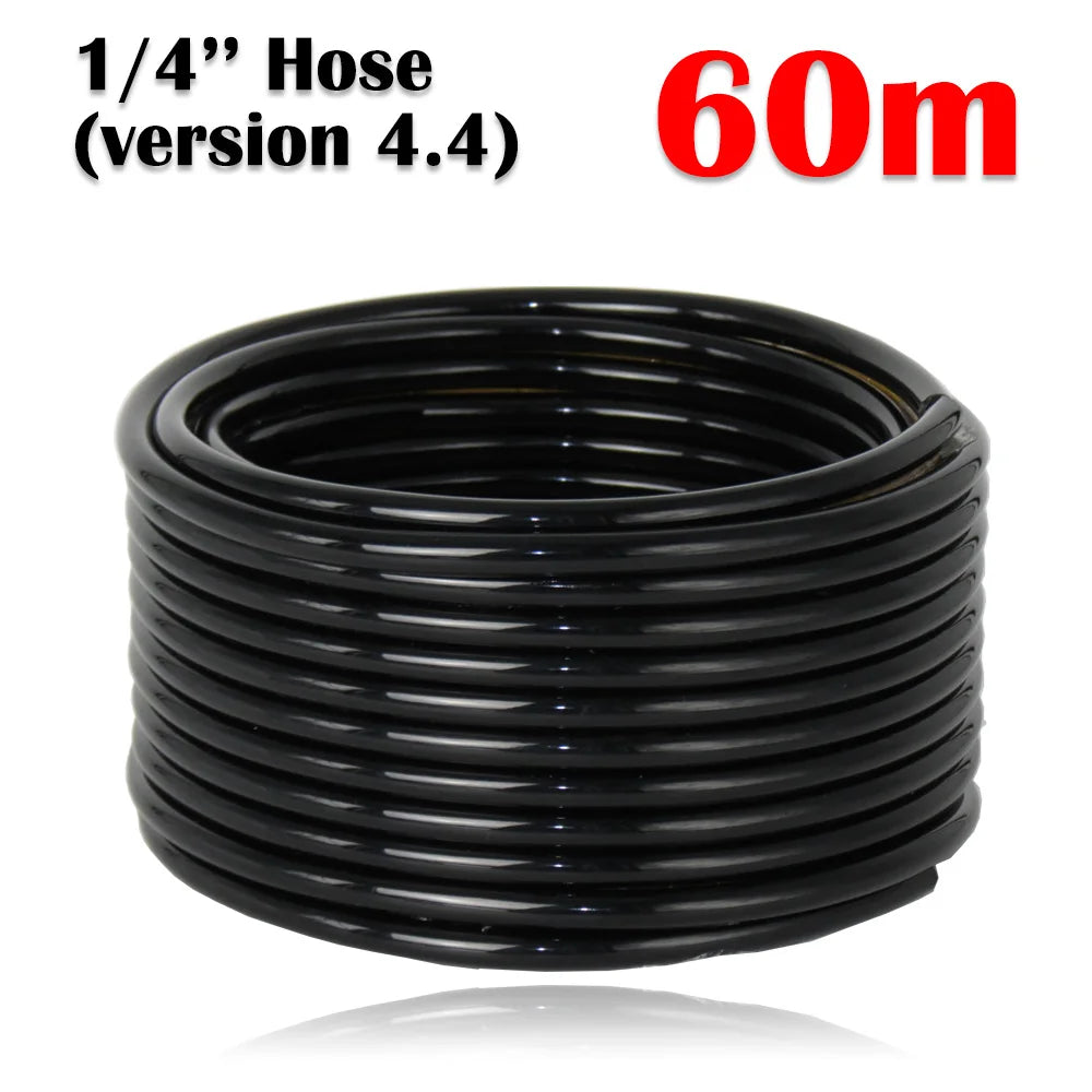 5–50M 45W Pump Self-Priming Irrigation System Garden Spray Cooling Kit.