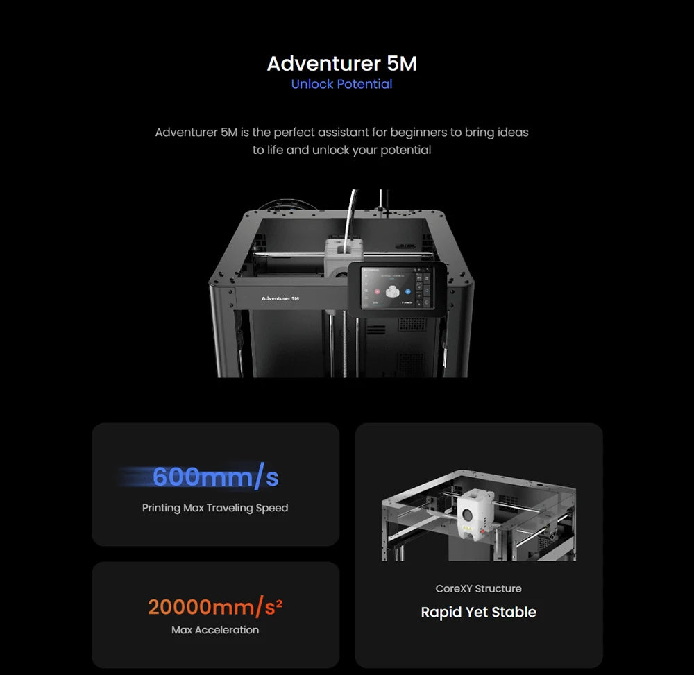 Pro-Grade 3D Printing at Lightning Speed