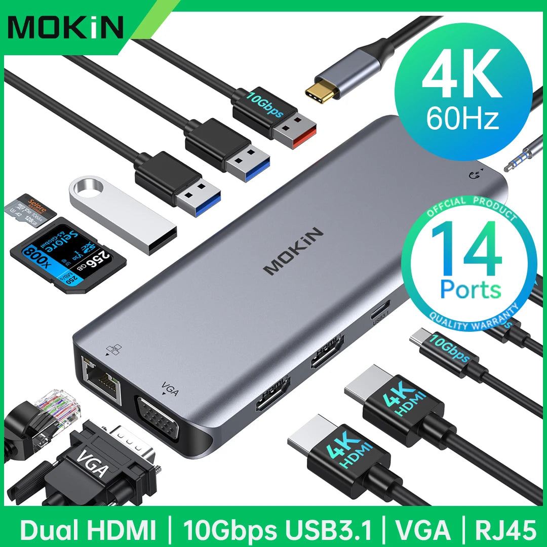 MOKiN USB-C Hub Adapter