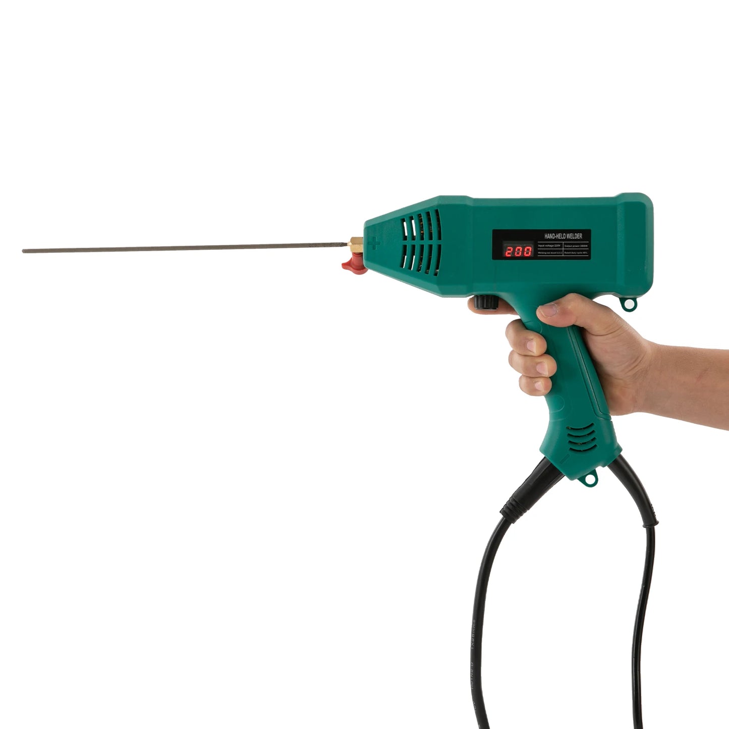 3000W Handheld Welder Portable Digital Welding Gun for Ø 1.6-3.2mm Welding Rod