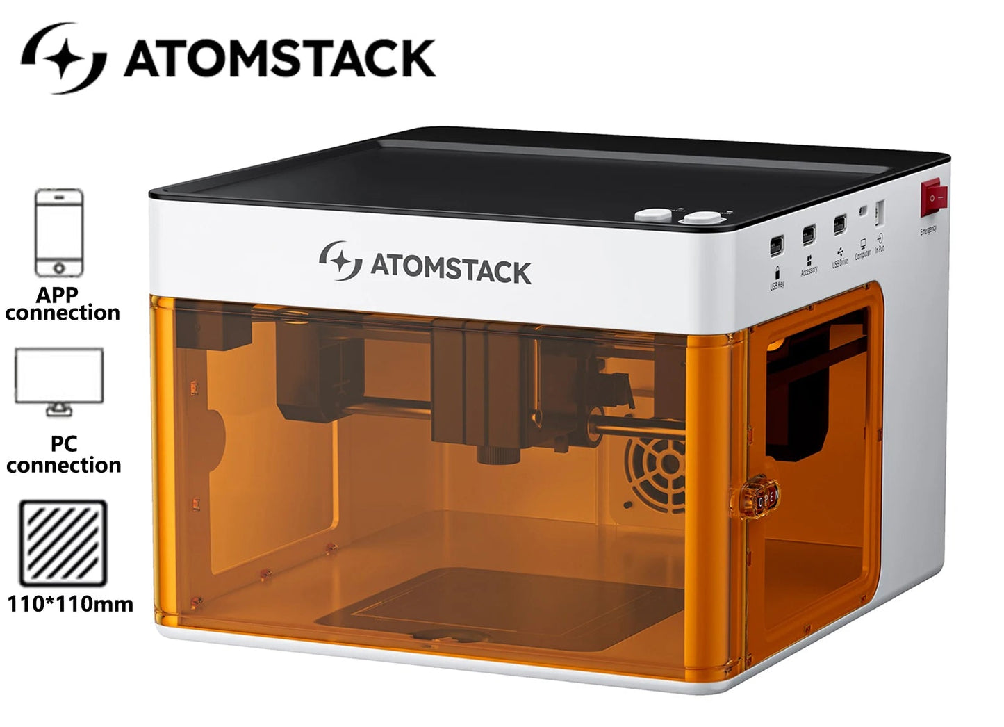 Atomstack P1 Mini 5W Portable Laser Engraver