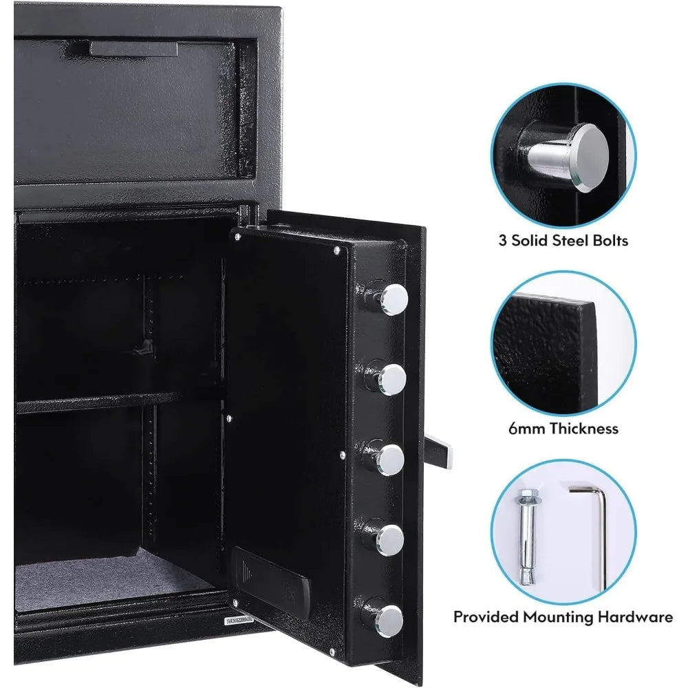Heavy Duty Drop Slot Safe with Digital Keypad