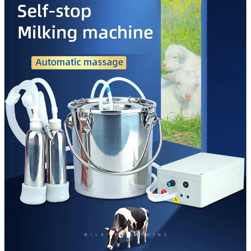Gentle, Automatic Milking Machine for Cows, Goats & Sheep