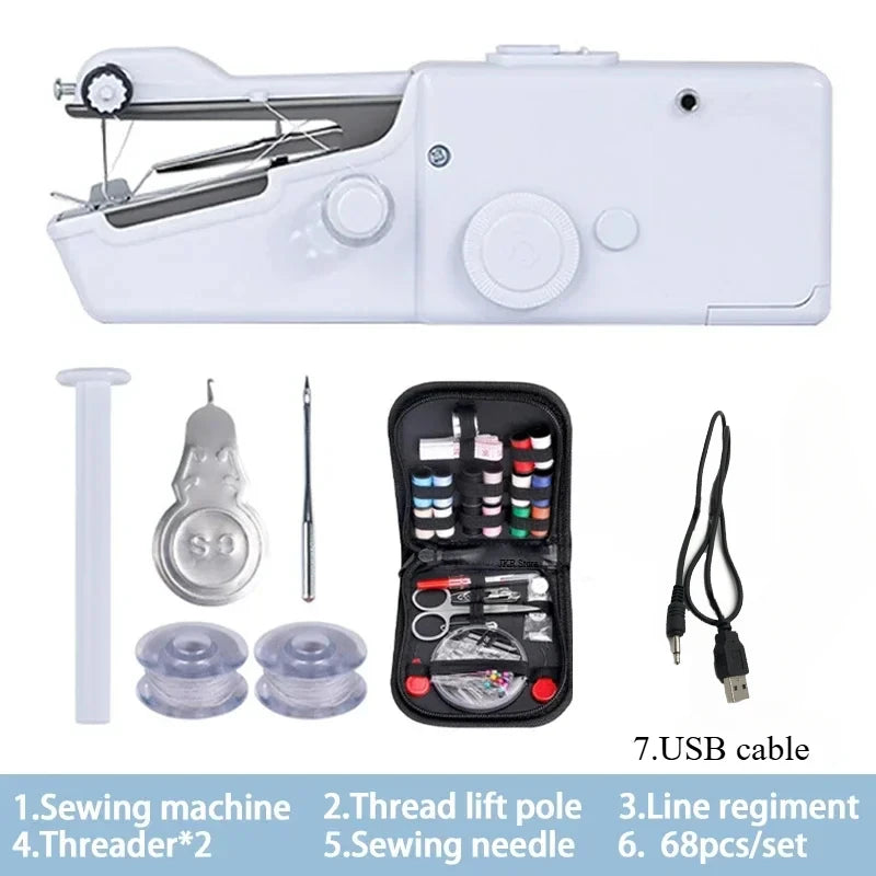 Portable Electric Handheld Sewing Machine