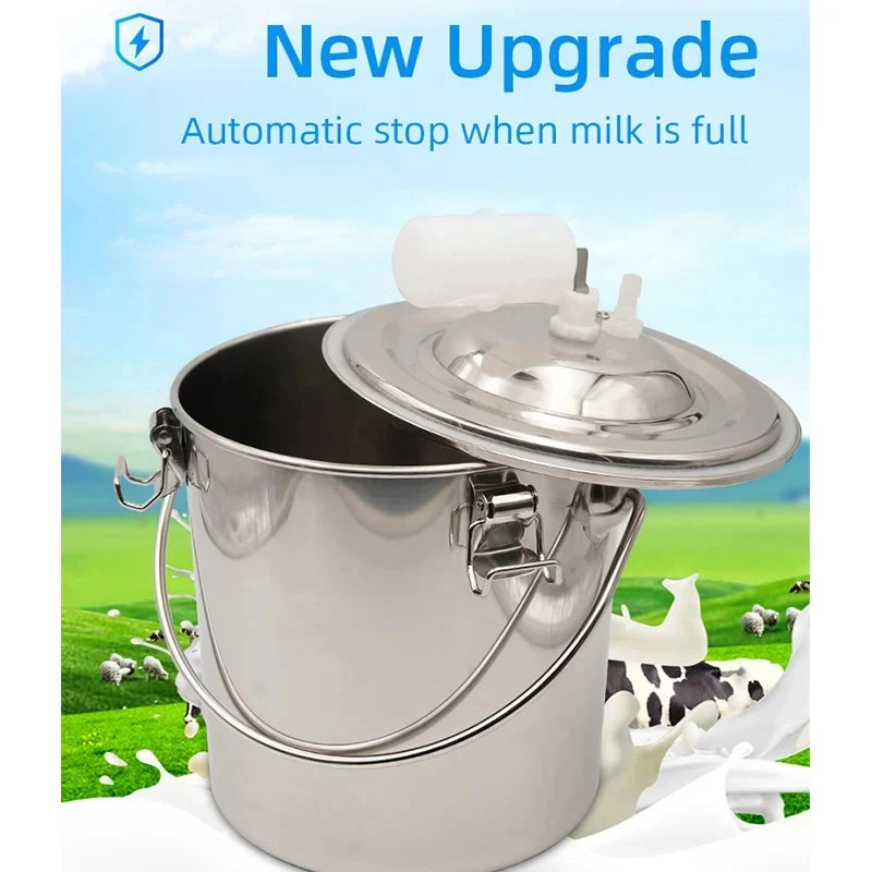 Gentle, Automatic Milking Machine for Cows, Goats & Sheep