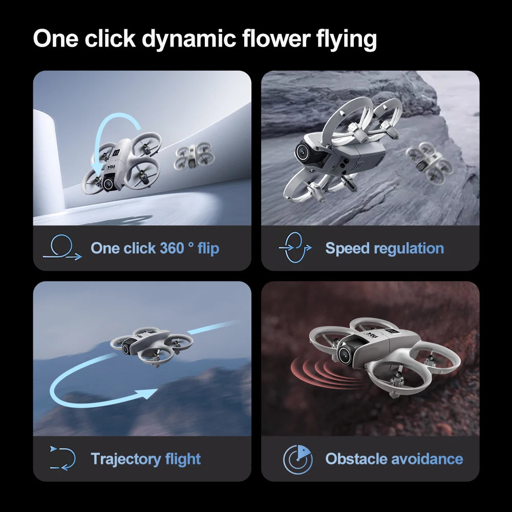 XIAOMI MIJIA V66 Mini Drone with 8K Wide-Angle Camera & 180° Flip for Epic Aerial Shots