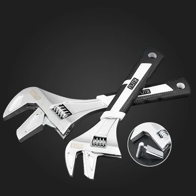 FUTE 6/8/10 Inch Adjustable Bathroom Wrench Set