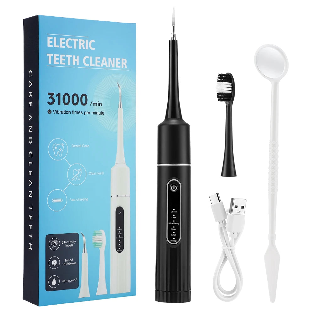 Ultrasonic Tooth Cleaner & Electric Whitening Scaler