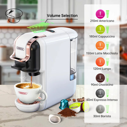 HiBREW H2B 5-in-1 capsule coffee machine