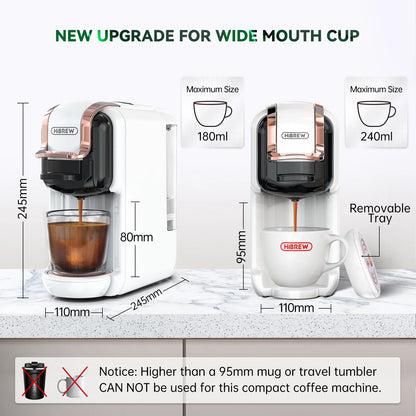 HiBREW H2B 5-in-1 capsule coffee machine