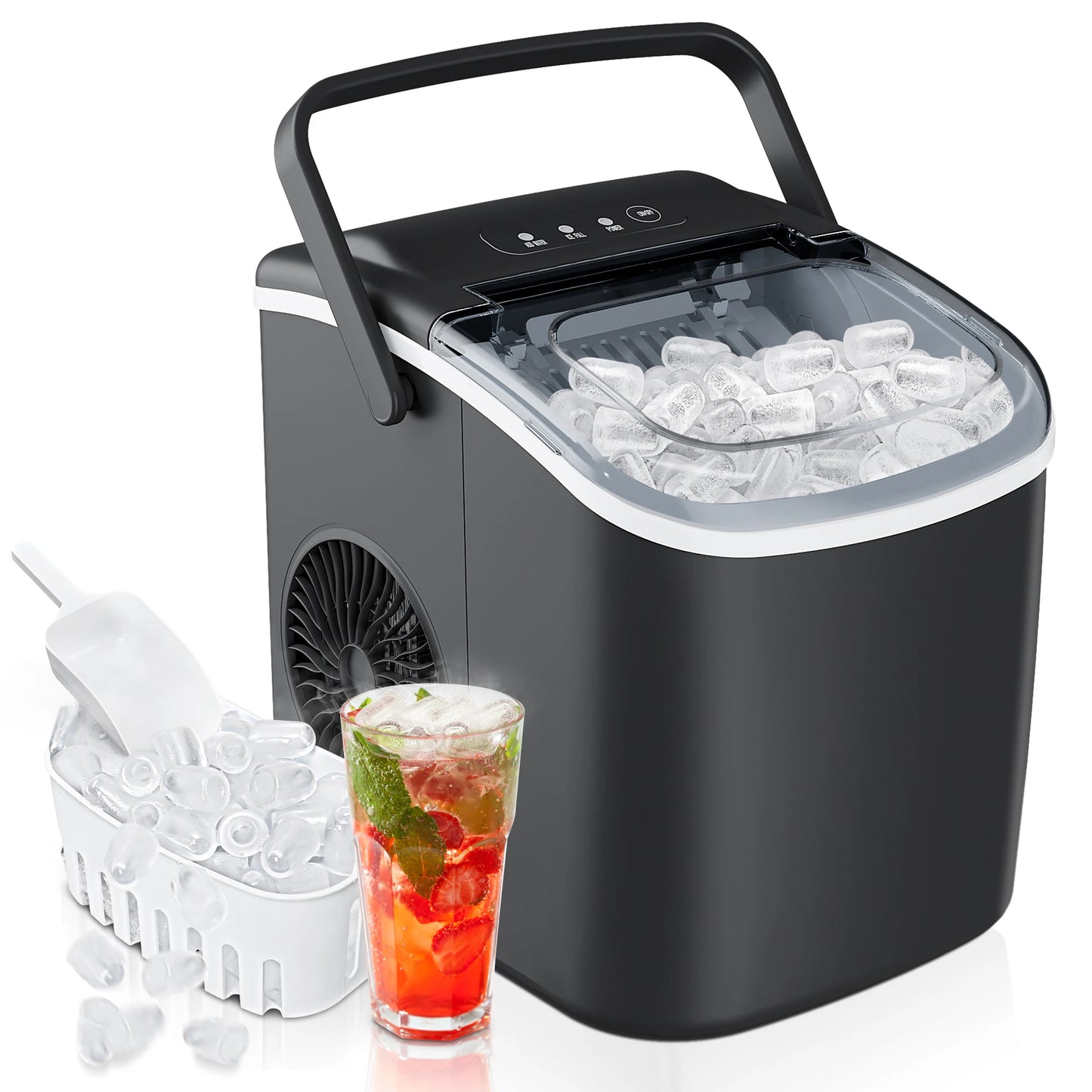 SIMALIFE IM 06 Countertop Ice Maker
