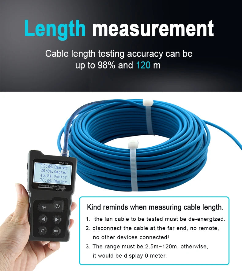 NF-8209 Network Cable Tracker