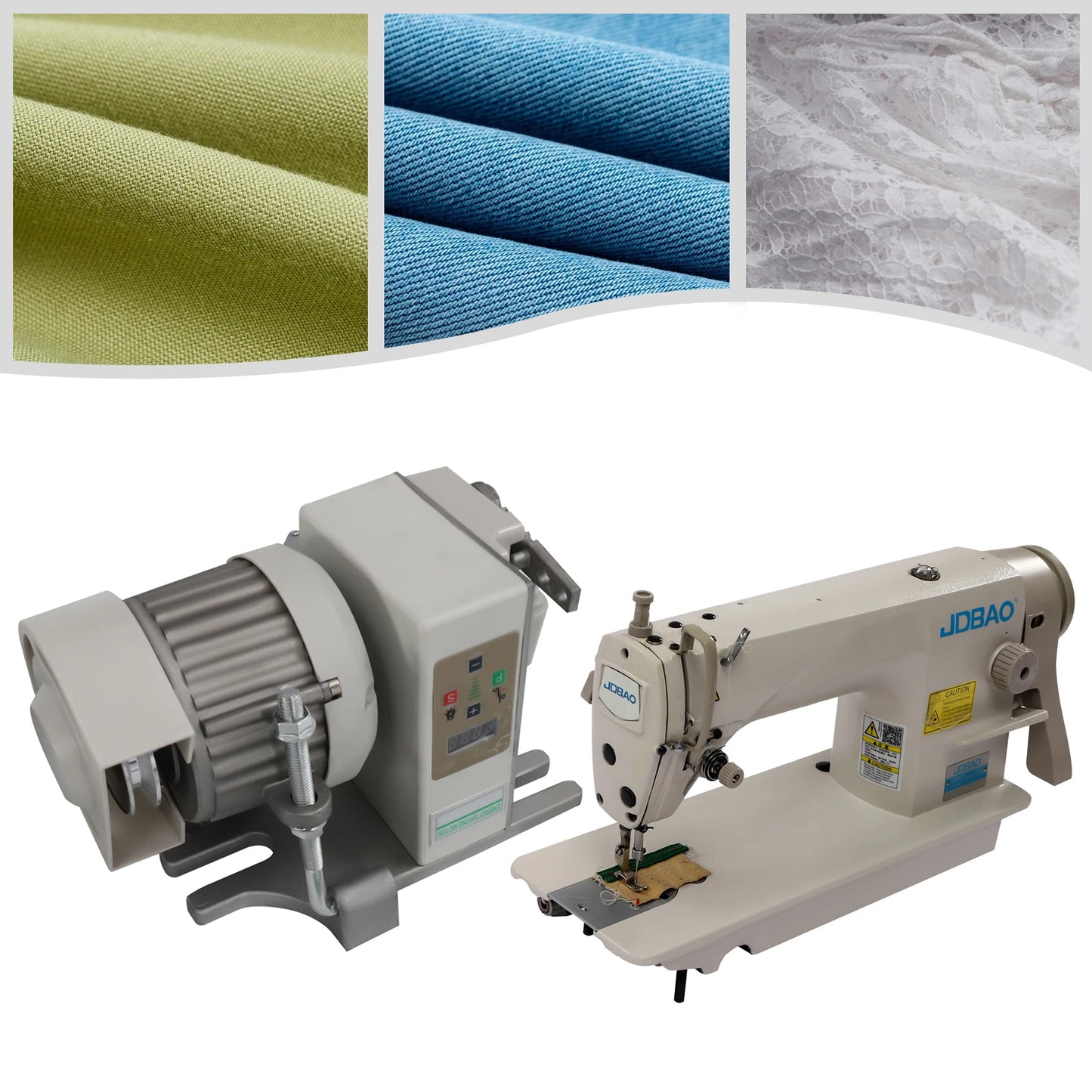 550W Industrial Upholstery Sewing Machine with Motor