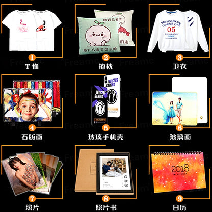 Semi-Automatic Heat Press Transfer & T-Shirt Hot Stamping Machine