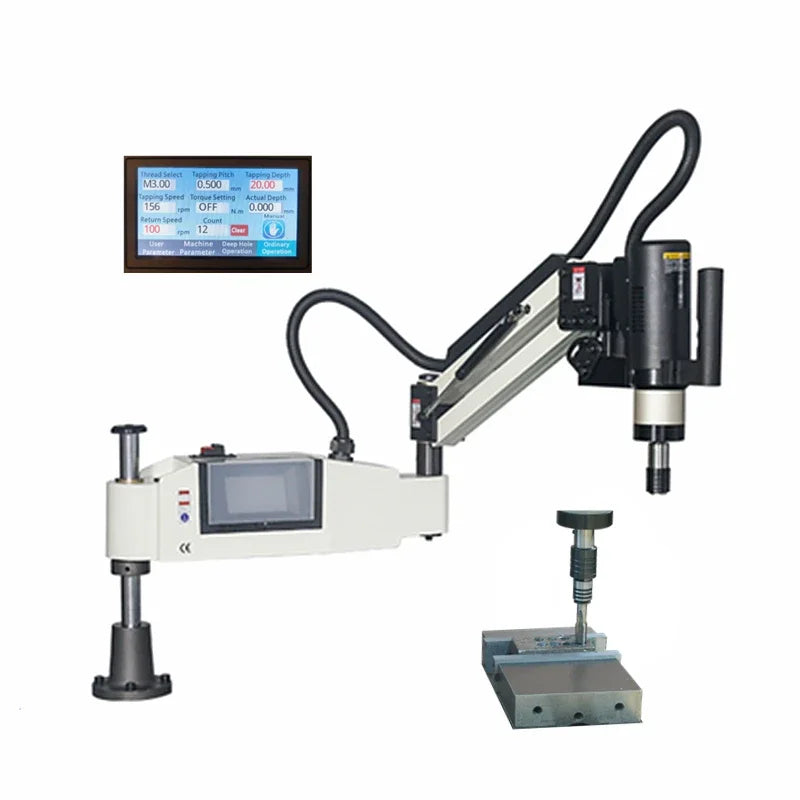 Touch Screen Electric Tapping Machine (M2–M20 Range)