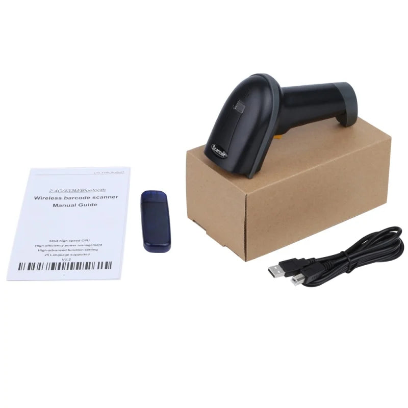 A50D-A 2D Series Bluetooth, Wireless and Wired Barcode Scanner