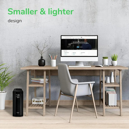 1500VA UPS Battery Backup & Surge Protector with AVR and Dataline Protection