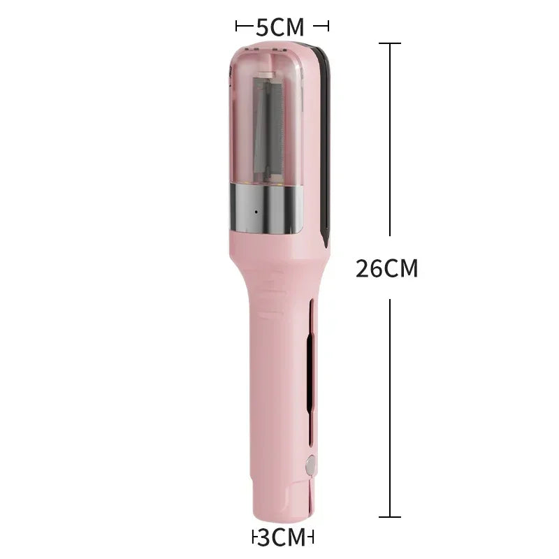Rechargeable Electric Hair Clipper with Split-End Trimmer and Automatic Hair Care Function