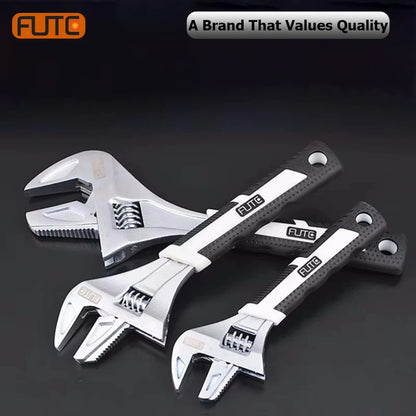 FUTE 6/8/10 Inch Adjustable Bathroom Wrench Set