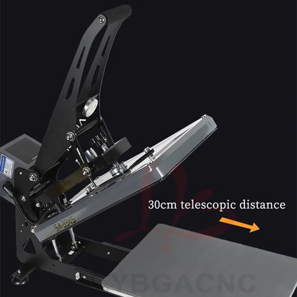 Semi-Automatic Heat Press Transfer & T-Shirt Hot Stamping Machine