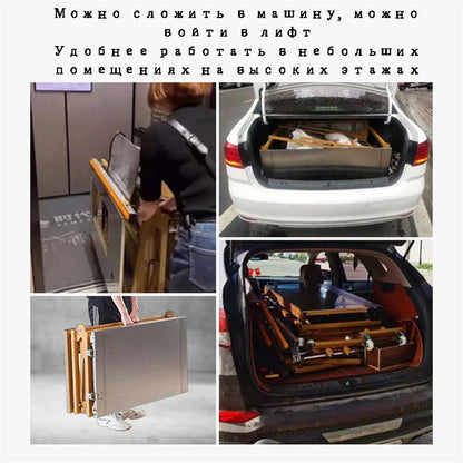 Multifunction Folding Electric Woodworking Table Saw with Sliding Guide & Stainless Steel Top