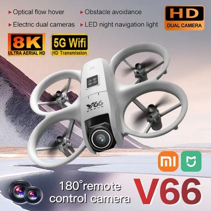 XIAOMI MIJIA V66 Mini Drone with 8K Wide-Angle Camera & 180° Flip for Epic Aerial Shots