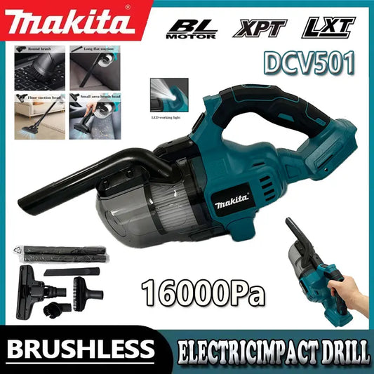 Makita DCV501 Cordless Brushless Handheld Vacuum Cleaner