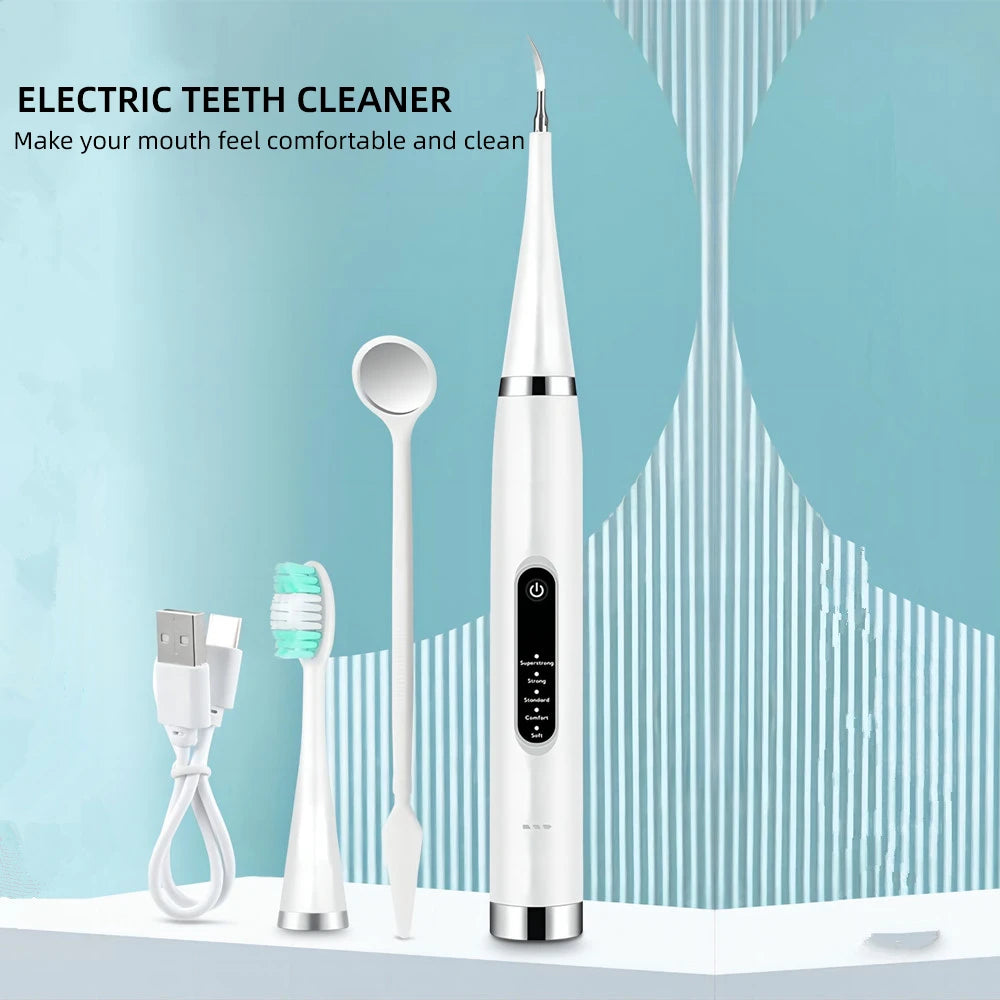 Ultrasonic Tooth Cleaner & Electric Whitening Scaler