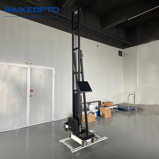 Vertical 3D Wall Printing Machine