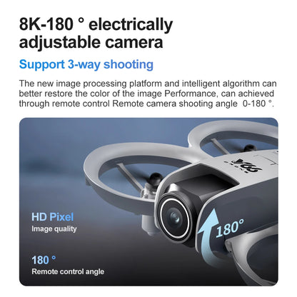 XIAOMI MIJIA V66 Mini Drone with 8K Wide-Angle Camera & 180° Flip for Epic Aerial Shots