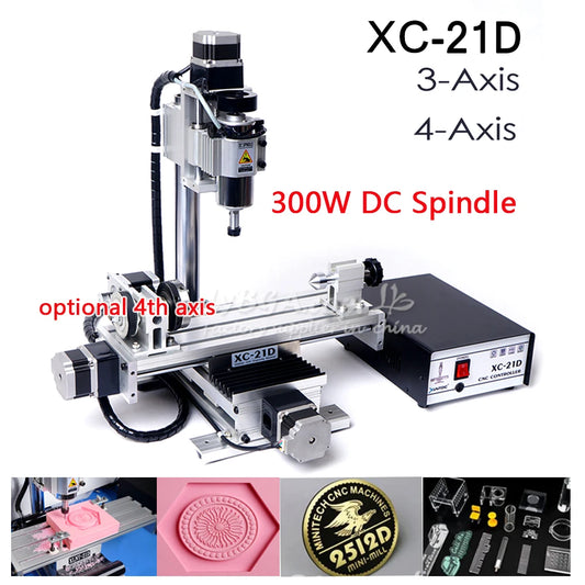 LY 3-Axis & 4-Axis CNC Milling Machine