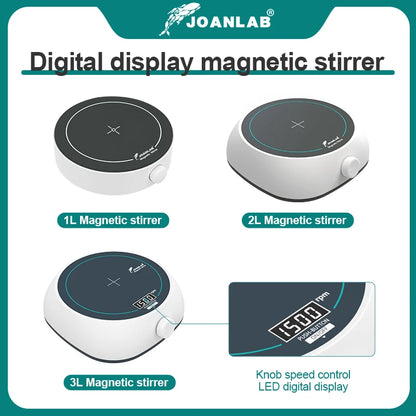 JOANLAB Digital Magnetic Stirrer with Display