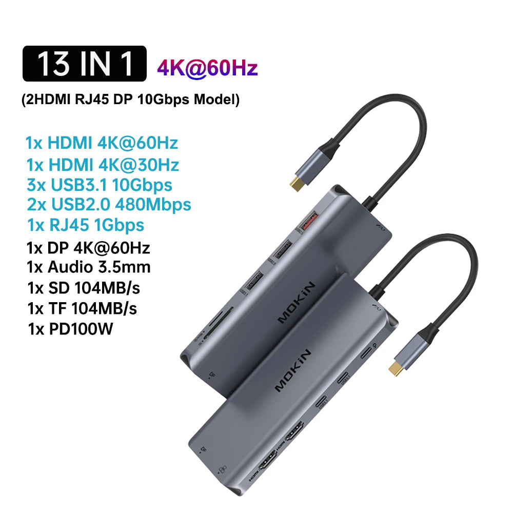 MOKiN USB-C Hub Adapter
