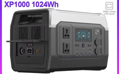 1800W LiFePO4 Solar Generator & Backup Station