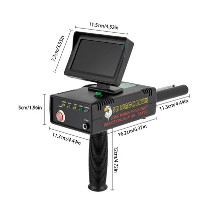 Professional High-Precision Metal Detector with Remote Guidance & LED Display