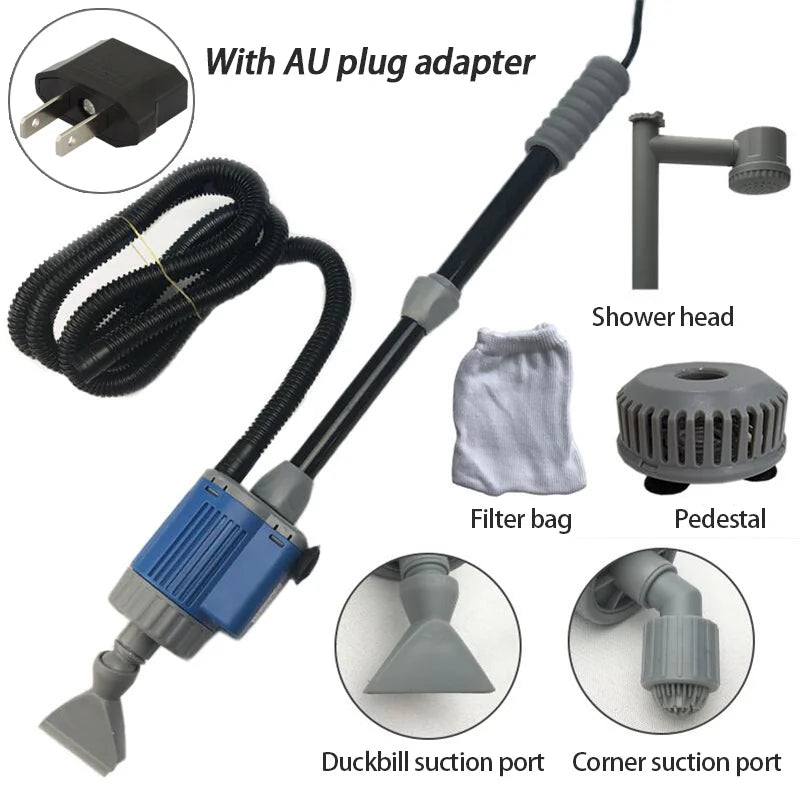 20W/28W Electric Aquarium Water Changer & Gravel Cleaner