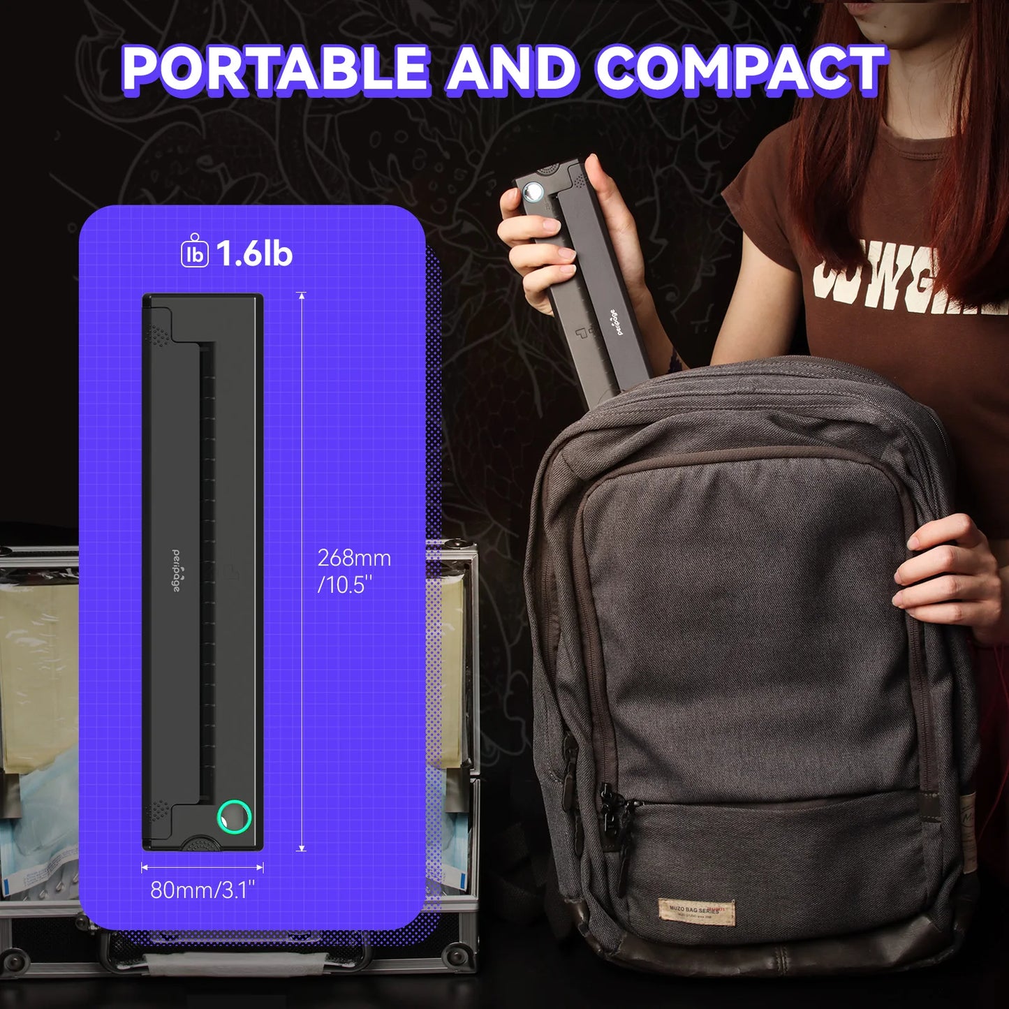 PeriPage P90 Wireless Tattoo Stencil Printer