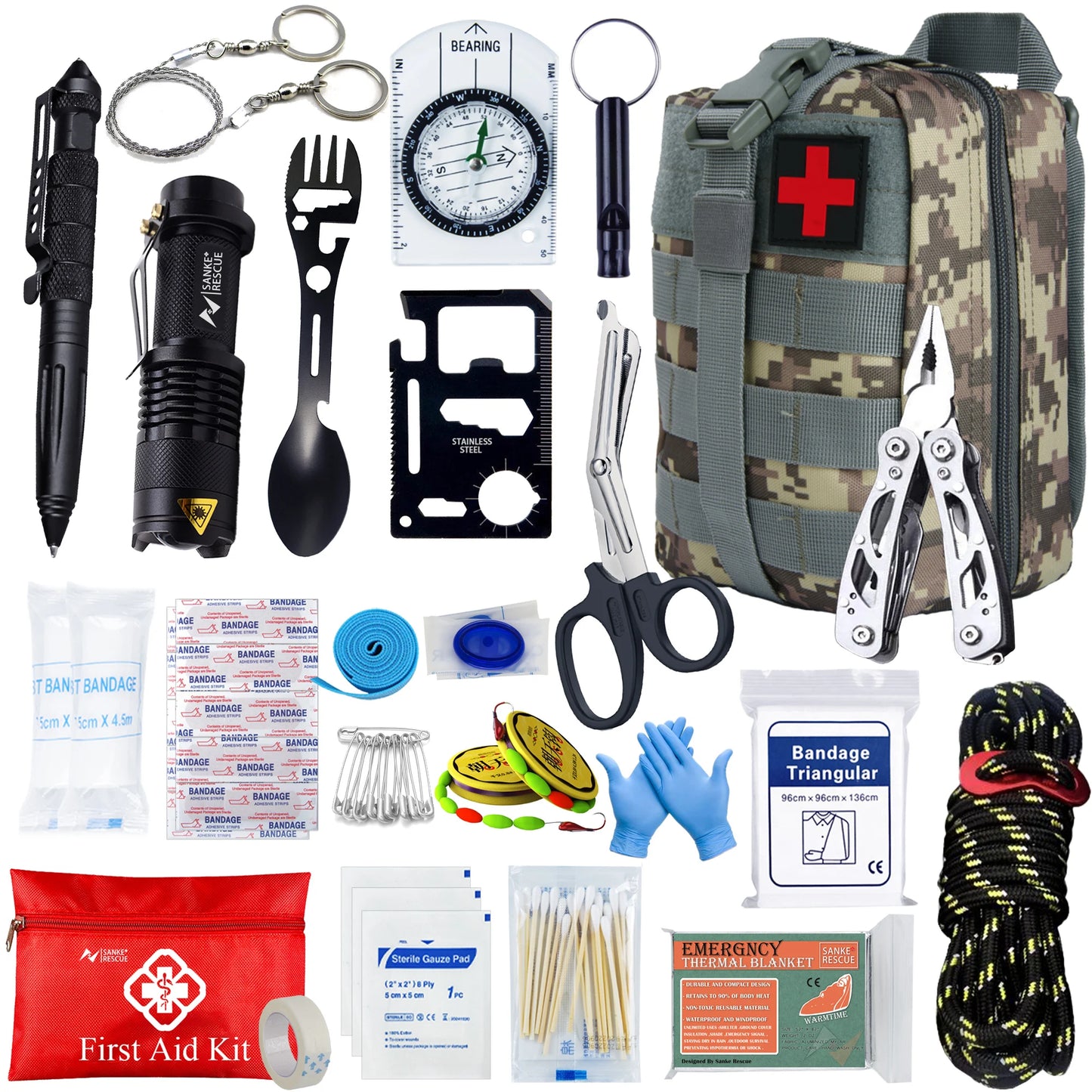 Tactical Survival First Aid Kit
