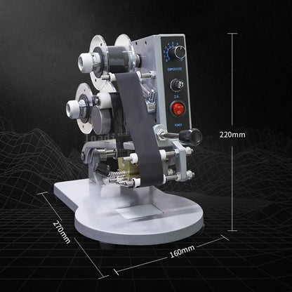 DY-8 Manual Expiry Date Printing Machine Hot Stamping Batch Coding Machine
