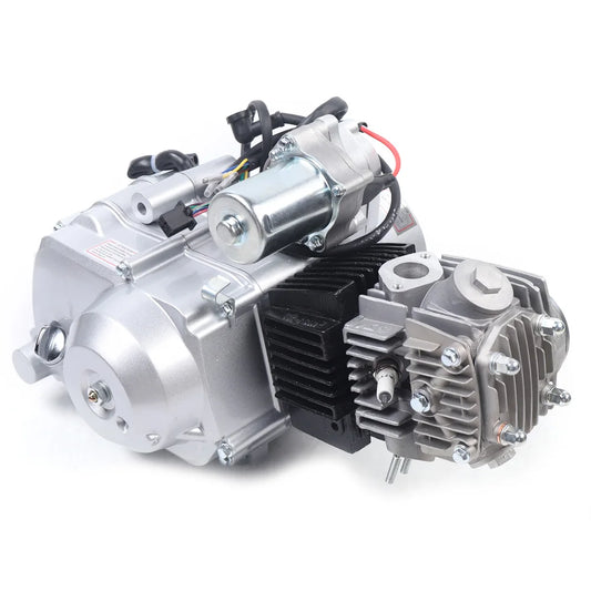 125CC 4-Stroke Semi-Auto Engine Motor Kit with Reverse