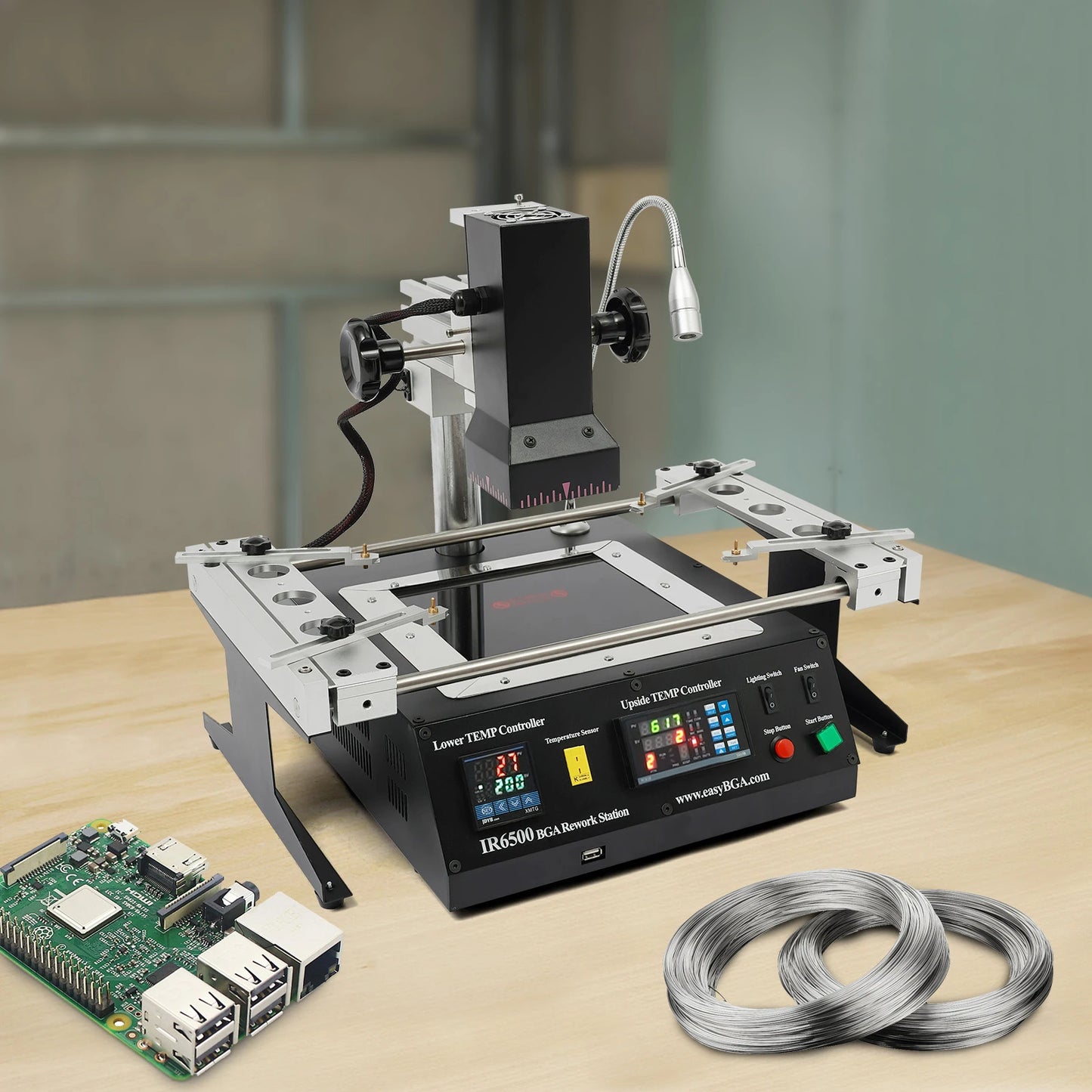 IR6500 BGA Rework Station Infrared Solder Welder System