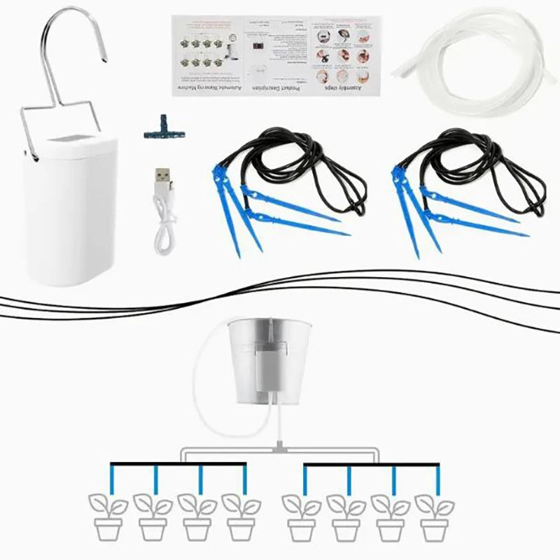 Intelligent Automatic Watering Pump Irrigation Device