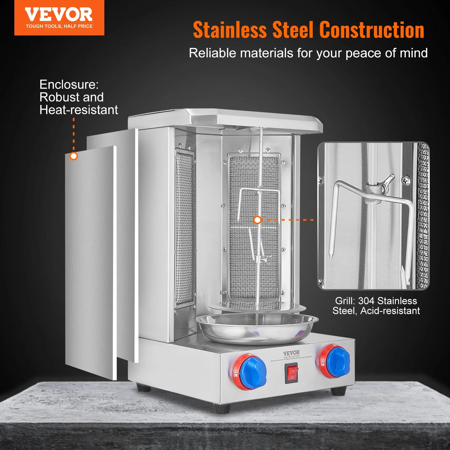 VEVOR Gas Shawarma Grill Machine