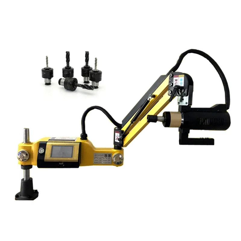 Smart Electric Tapping Arm (M3–M16) with Touch Control & Servo Motor Power